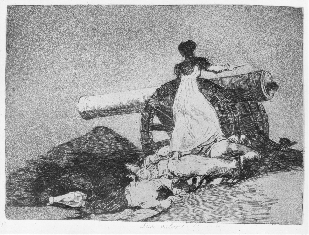 판화라는 무기 · 고야의 또 다른 판화 연작 「전쟁의 참화」(Los desastres de la guerra) 중 한 장. 판화는 찍어 내는 만큼 퍼지고, 퍼지는 만큼 위험을 나눠 진다. ⓒFrancisco Goya / Wikimedia Commons