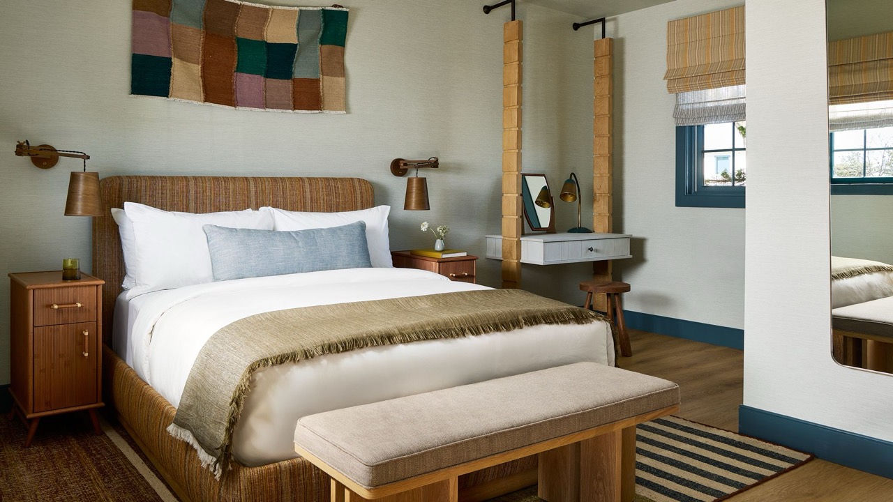 Beacon Queen · 三つのカテゴリーで最も小さい部屋。295ドルという下限はここから出る。ⓒMatt Kisiday / Condé Nast Traveler