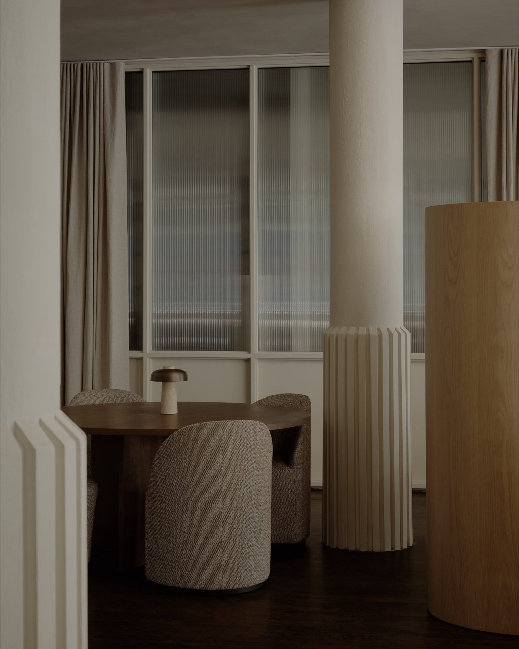 A seat to try · Put out to be used, and sold on the spot. ⓒAudo Copenhagen / Norm Architects