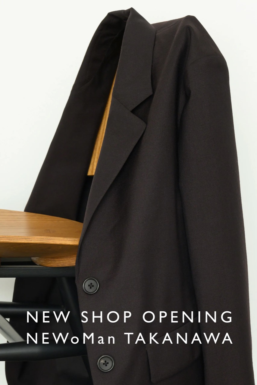 Takanawa opening visual · The opening image for the NEWoMan Takanawa store, which opened on September 12, 2025. ⓒMARGARET HOWELL