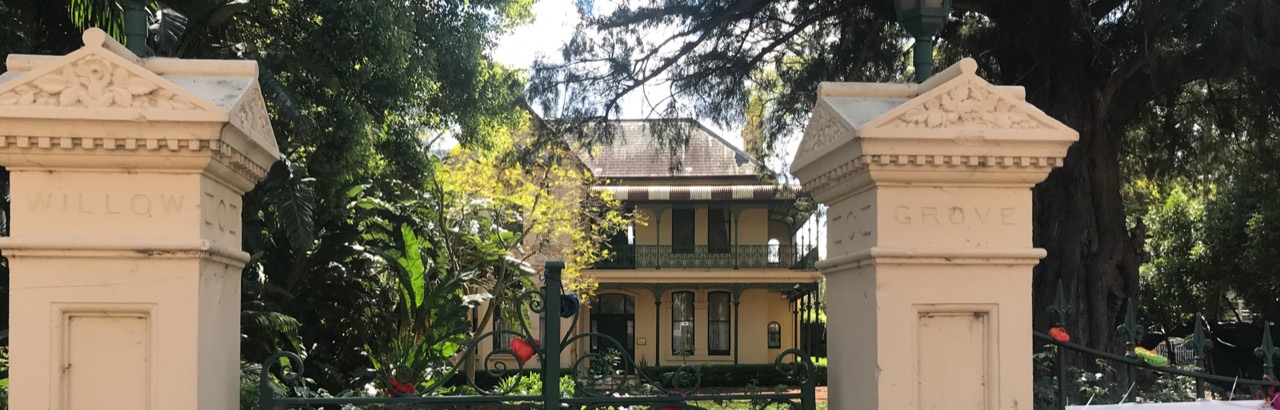 Willow Grove · Dismantled in late 2021; the reconstruction plan was later cancelled. ©National Trust of Australia (NSW)